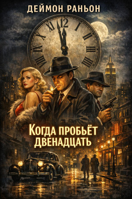 Когда пробьёт двенадцать -                   Деймон Раньон аудиокниги книги бесплатные в хорошем качестве слушать онлайн без регистрации